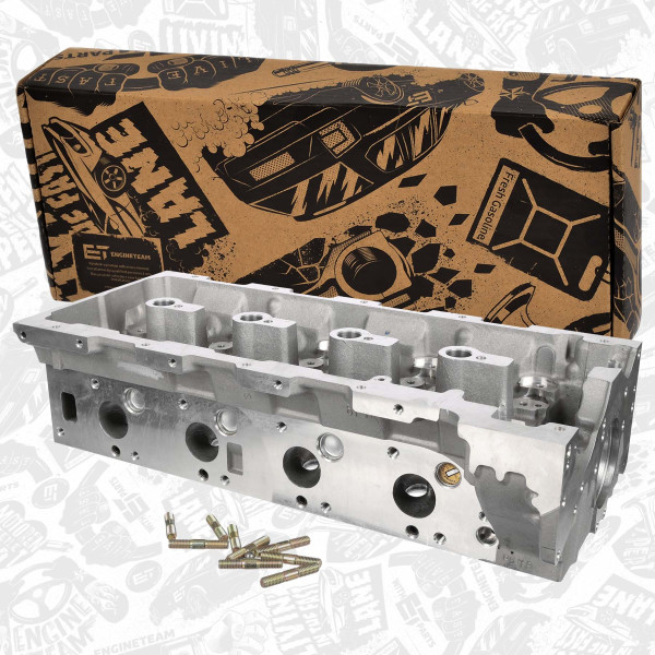 HL0007, Sylindertopp, Hlava válců 2,2CDI, ET ENGINETEAM, Mercedes-Benz C/E Class/Viano/Vito/Sprinter 2,2CDI OM 646 2001+, 6110105020, 6460100620, 6460101020, 6460101420, 108830, 20080364600, 50003122, 908574, 50003122B, 908674, 50003422, 50003422B