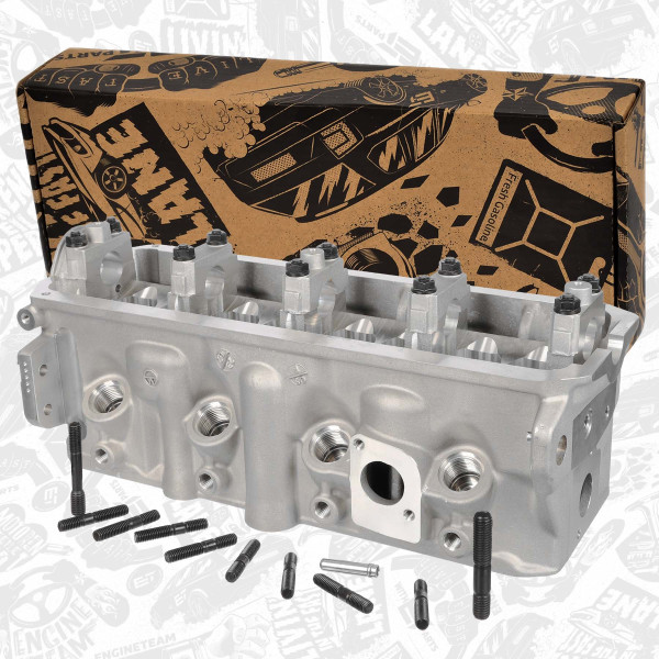 HL0060, Sylindertopp, Hlava válců 1,9TD (7mm), ET ENGINETEAM, Skoda Felicia, VW Polo/Transporter 1,9D/TD ADE/AEF/ABL 1992-2003, 028103351L, 028103351N, 50003408, 908058, 50003408B, 908158, 50003108B, 50003108