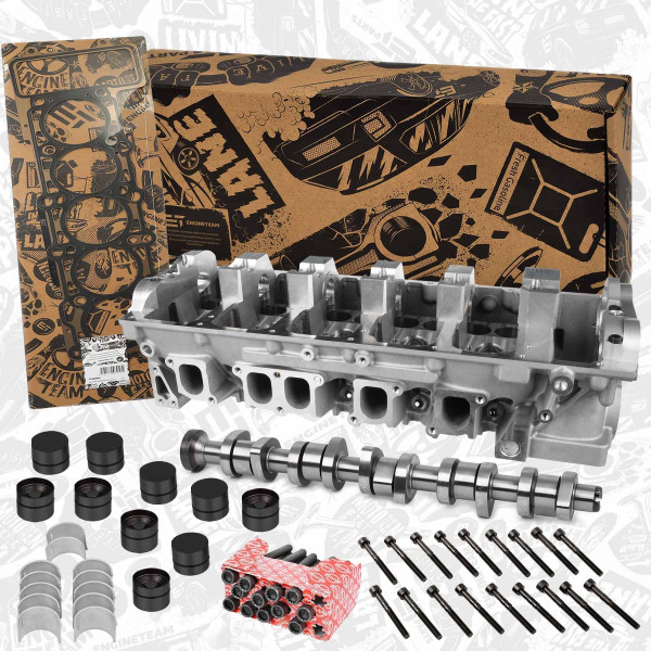 HL0085VR2, Reparasjonssett, topplokk, Hlava válců 2,5TDI (7mm)/těsnění, šrouby, vačka, ložiska, ET ENGINETEAM, VW Touareg Multivan Transporter 2,5TDI AXD AXE BAC BPD BPE 2003+, 070103063D, 070103063K, 070103063Q, 070103063R, 070103063S, 070103267X, 070103383K, 070103383N, 070103384, 908712, 908712K, 908812