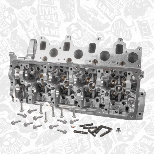 HL0100, Sylindertopp, Hlava válců 2,0TDI, ET ENGINETEAM, Audi A3/A4/A5/A6/Q5/TT Seat Altea Exeo Leon Toledo Škoda-VW Octavia-II Superb Yeti Volkswagen Beetle Eos Golf Jetta Passat Tiguan 2,0TDi CBAA* CBAB* CBAC* CBBA* CBBB* CBDA* CBDB* CBDC* CEGA* 2003+, 03L103351, 03L103351A, 03L103351J, 908700, 908700K, 908800, 908920