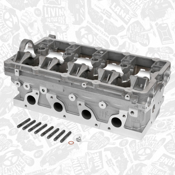 HL0127, Sylindertopp, Hlava válců 2,0TDI 16V / s ventily, ET ENGINETEAM, Audi Seat Skoda VW A3 A4 A6 Altea Leon Toledo Octavia Superb Passat Touran Golf BKD BMN AZV 2,0TDI 2003+, 03G103264BX, 03G103264EX, 03G103351B, 03G103351E, 68001295AA, MN980021, 908711, 908718, 908718K, 908818, 908818K