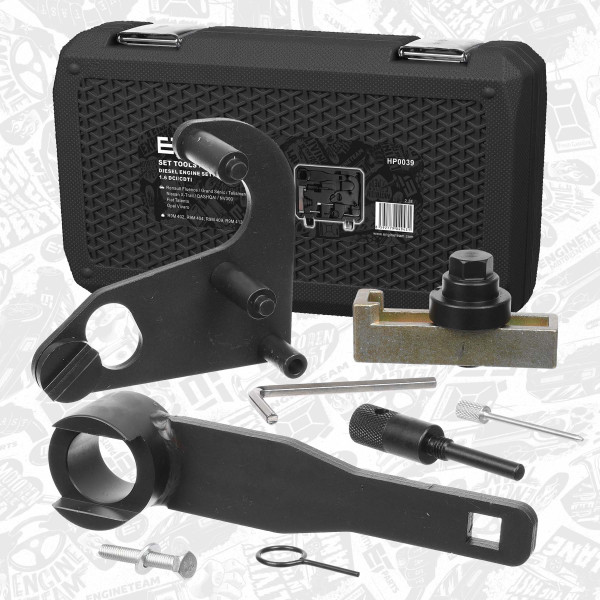 HP0039, Justeringsverktøysett, styringstider, Seřizovací Nářadí, Časování 1,6 dCi, ET ENGINETEAM, Renault Fiat Opel Nissan Mercedes-benz Talento C-Class X-Trail Qashqai NV300 Vivaro Trafic Espace Fluence Grand Scenic Koleos Megane R9M 409 1,6 dCi 2011+, 09953-05010, KM-956-1, EN-48330, EN-48331, EN-48332, EN-48334, MOT1669, MOT1766, MOT1769, MOT1770, MOT1773, MOT1969