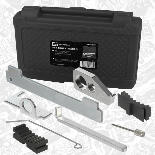 HP0049, Justeringsverktøysett, styringstider, Seřizovací nářadí, časování 1,6/1,8 MPI/Turbo, ET ENGINETEAM, Alfa Romeo Chevrolet Fiat Opel 159 Sportwagon Croma Zafira Vectra Mokka Meriva Insignia Corsa Astra 1,6/1,8 MPI/Turbo 939 A4.000 2005+, 2000012000, EN6333, KM6333, 200012100, EN6349, KM6340, 200012800, EN6628A, KM6349, EN6625, KM6625, EN6340, KM6628A, EN911, KM911