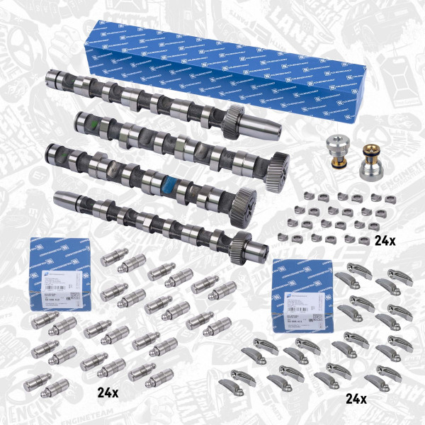HV0001KS, Kamakselsett, Vačka-SET 2,5TDI, ET ENGINETEAM, Skoda Superb, VW Passat, Audi A4/A6/A8 2,5TDI AFB/AKE/AKN/AYM/BFC 1997-2005, 059109022BC, 059109022Q, 059109021BP, 059109021BQ, 059109022P, 059109022BD, 059109021P, 059109021Q, 50007630