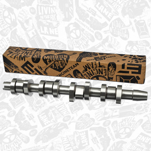 HV0162, Kamaksel, Vačka 1,9TDI PD/litina, ET ENGINETEAM, Skoda VW Audi Seat 1,9TDI PD 2000+, 038109101R, 50006304, CAM672