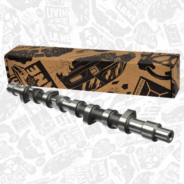 HV0207, Kamaksel, Vačka 1,9TD 491mm, ET ENGINETEAM, Citroen Fiat Peugeot Toyota 1,8/1,9D 1982+, 0801E8, 9603104288, 50006120, 652873, CAM373, 50006220