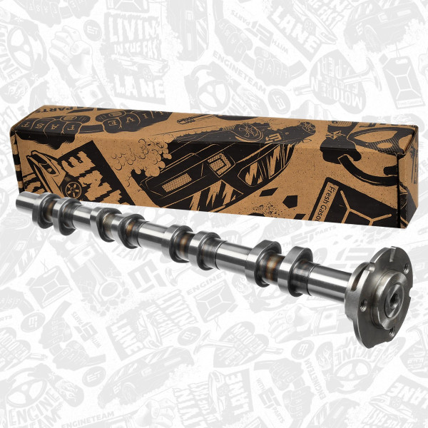 HV0296, Kamaksel, Vačka 2,4TDCi EX/ocel, ET ENGINETEAM, Ford Transit 2,4TDCi 2006-2014, 1372744, 6C1Q6A273BB, 1545166, 8C16-6A273-AA, 8C166A273AA, 20696, 50007028, CAM920, 20696M