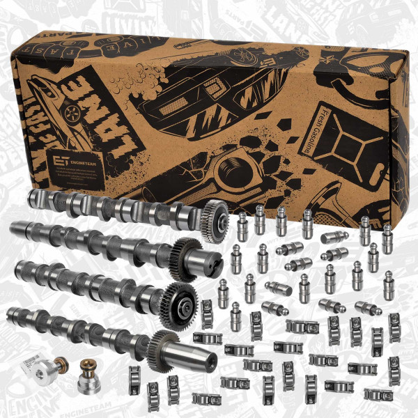 HV0308, Kamakselsett, Vačka-SET (24xZH+VV+4xHV), ET ENGINETEAM, Skoda Superb, VW Passat, Audi A4 A6 BDG BCZ BAU BDH 2,5TDI 2002+, 059109021CR, 059109009BH, 059109009BJ, 059109021CS, 059109521G, 059109417F, 95510541720, 059109417J, 059109417C, 059109417B, 059109417A, 059109417D, 059106021CK, 059109021BA, 059109022AF, 059109022BQ, 059109022AG, 059109022BR, 059109021AS, 059109021CL, HV0308KS