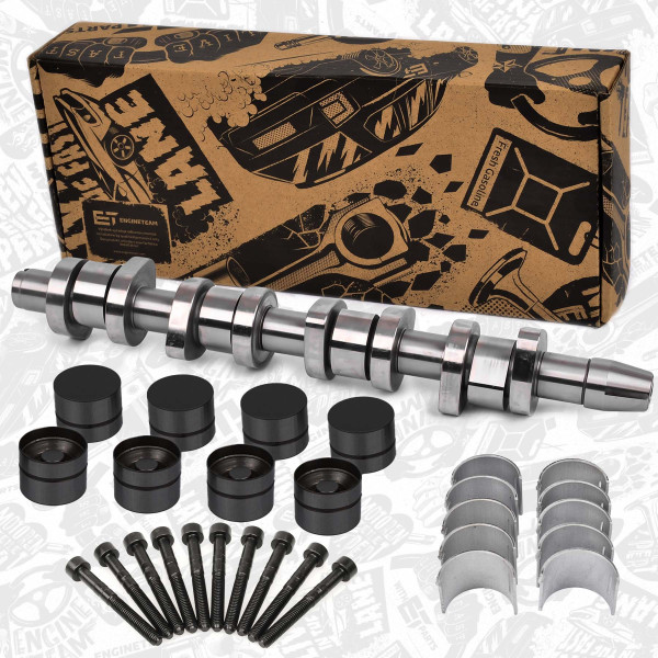 HV0340, Kamakselsett, Vačka-SET 2,0PD/ocel, ET ENGINETEAM, Skoda Superb Octavia, VW Caddy Multivan  Seat 1,9 2,0 PD BMM BSS 2004+, 038109101AH, 038103673A, 038103673CGLB, 038103673BGLB, 038103673C, 038103673B, 038109309C, 038103714, 038103714G