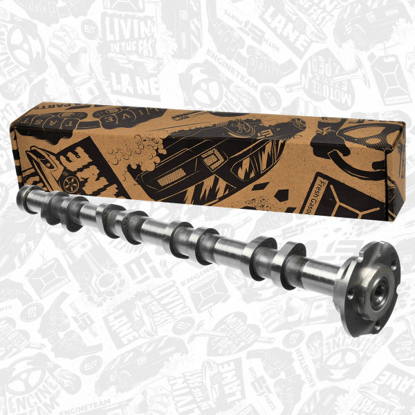 HV0348, Kamaksel, Vačka 2,2TDCi 16V EX/ocel, ET ENGINETEAM, Fiat Ducato, Citroen Jumper, Peugeot Boxer, Ford Transit 4HV 4HU 2006+, 1372430, 6C1Q6A273AC, 9660119580, 0801EA, 0801.EA, 20440, 50007051