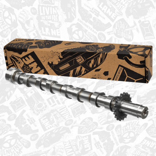 HV0358, Kamaksel, Vačka 2,2HDi EX, ET ENGINETEAM, Citroen C5 C8, Peugeot 407 4007 508 607 807 4HN 4HL 4HR 4HP 2006+, 0801.EX, 0801EX, 0801.FZ, 0801FZ, 23133, 50007708, CAM975, CM05-2271