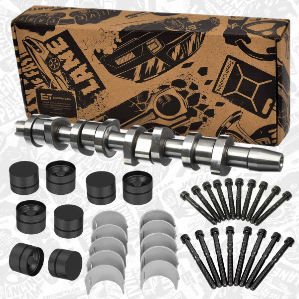 HV0368, Kamakselsett, Vačka-SET 1,9PD ocel, ET ENGINETEAM, VW Passat 2,0TDi PD, Audi A4 1,9TDI PD BGW, BKE, BRB, BHW 2004-2008, 038109101AF, 038103714G, 038103714, 038103673A, 038103673BGLB, 038103673CGLB, 038103673C, 038103673B, 038109309C, 038103714A