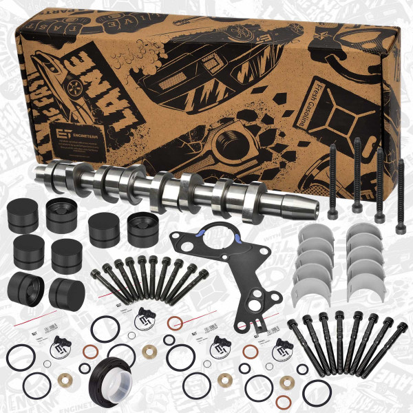 HV0368ET, Kamakselsett, Vačka-SET full 1,9PD ocel, ET ENGINETEAM, VW Passat 2,0TDi PD, Audi A4 1,9TDI PD BGW, BKE, BRB, BHW 2004-2008, 038109101AF, 038103714G, 038103714, 038103673A, 038103673BGLB, 038103673CGLB, 038103673C, 038103673B, 038109309C, 038103714A, 038103385A, 038198051C, 038198051B, 038198051, 038198051A, MN980030, 038103085A, 038103085C, 1232133, 32X47X10, 324710, 68001164AA, 8658642, 038145215