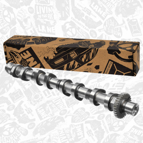 HV0389, Kamaksel, Vačka 2,0 D-4D 1CD-FTV IN, ET ENGINETEAM, Toyota Avensis Corolla Rav 4 II 1CD-FTV 2,0 D-4D 2001+, 13501-27011