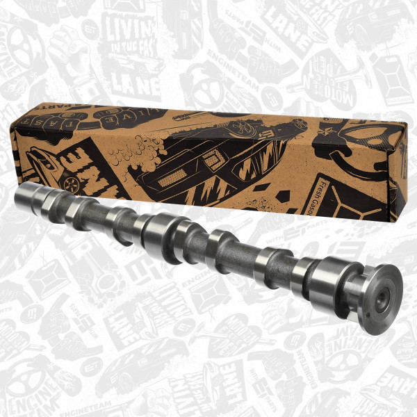 HV0418, Kamaksel, Vačka 1,4TSI EX litina, ET ENGINETEAM, AUDI SEAT SKODA VW A1 A3 ALTEA LEON TOLEDO OCTAVIA SUPERB EOS GOLF TIGUAN CAXA CMSA 1,4 TSI 2007+, 03C109101DD, 50007056