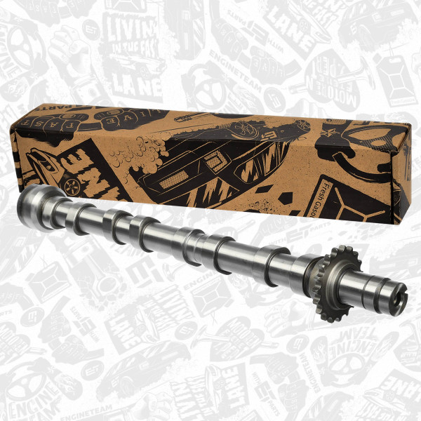 HV0425, Kamaksel, Vačka 2,0Hdi/TDCi EX ocel, ET ENGINETEAM, Citroën Ford Peugeot C4 Grand Picasso C5 DS4 Jumper Galaxy Mondeo S-Max 3008 508 5008 2,0 Hdi / TDCi 2015+, 1871343, 9804424280, D7SQ-6A273-BA, D7SQ6A273BA, 23305, 50007872