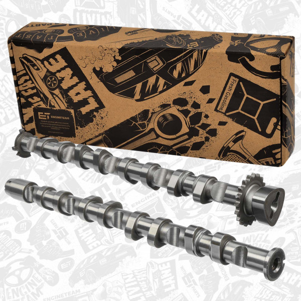 HV0439, Kamakselsett, Vačka-SET 2,0 TFSI /IN,EX, ET ENGINETEAM, Audi Seat Skoda VW A3 A4 TT Altea Leon Toledo Octavia EOS Golf Passat  2,0 TFSI 2005+, 06F109101B, 06F109101J, 06F109102B, 06F109102E, 50007586, 50007587