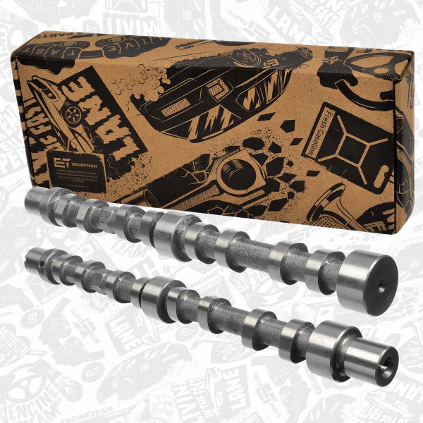 HV0443, Kamakselsett, Vačka-SET 2,3JTD IN/EX, ET ENGINETEAM, Fiat Ducato, Iveco Daily 2,3D/JTD F1AE0481 2002+, 504096185, 504096183, 20640, 50007031, 20650, 50007033