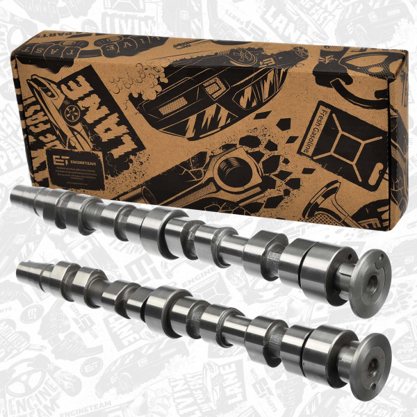 HV0446, Kamakselsett, Vačka-SET 1,4I 16V IN/EX, ET ENGINETEAM, Skoda VW Audi Seat A2 Cordoba Ibiza Fabia Boa Polo Golf Caddy 1,4i 1997+, 036109101AC, 036109101DG, 03C109101EE, 036109101AA, 036109101DE, 036109101DJ, 50006156, 50006155