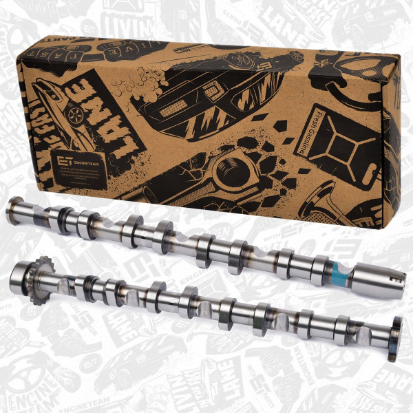 HV0449, Kamakselsett, Vačka-SET  2,0FSI 16V IN/EX, ET ENGINETEAM, Skoda Octavia, VW Jetta Touran Eos, Seat Toledo BLR BLX BVZ 2005+, 06D109101AL, 06D109101AP, 06D109102AK, 06D109102AM, 50007588, 50007589