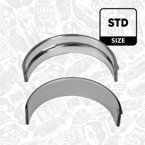 LH001200, Veivaksellager, Lož.hl.(HL) pár, ET ENGINETEAM, Mercedes-Benz Class Vito Sprinter OM 611 OM646 1997+, 6020302040, 6020330102, A1020335801, A6020302040, A6020330102, 001HL20044000, 77518600, 77519600, 77520600, 79395600
