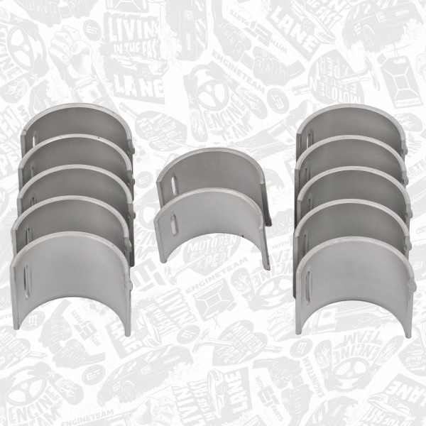 LV0002, Kamaksellager, Lož.vačk.(NW-L)set/Cyl.5, ET ENGINETEAM, VW Crafter/LT 28-46/Transporter/Multivan, Audi A6 2,5TDI 1995-2006, 070103673A, 038103673A, 070103673B, 070103673AGLB, 070103673BGLB, 038103673B, 038103673C, 77998600