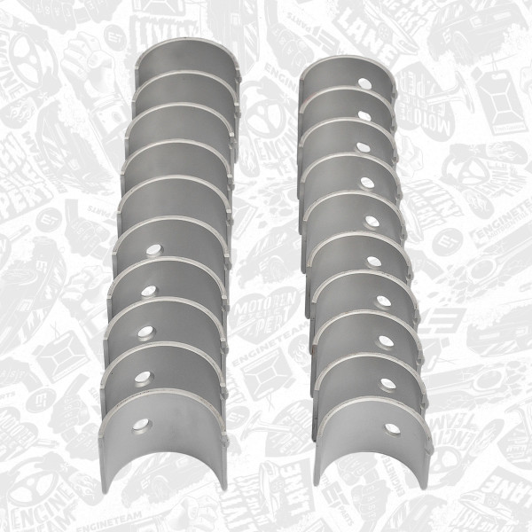 LV0005, Kamaksellager, Lož.vačk.(NW-L)set/Cyl.4, ET ENGINETEAM, Skoda VW Audi Seat 2,0TDI 2003+ BKD BMN AZV, 03G103651, 03G103652A, 03G103652, 77685600