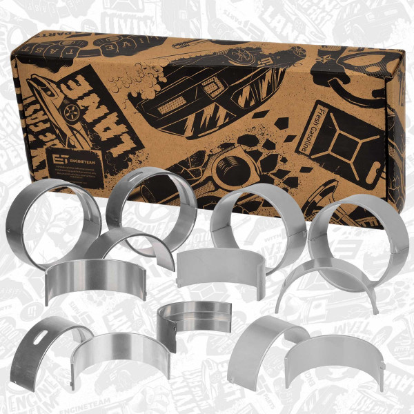 LX000600, Monteringsverktøysett, veivakseltetningsring/føringslager, Ložiska sada/Cyl.4 M 274.910, ET ENGINETEAM, Mercedes-Benz  C-Class CLK CLC E-Class  SLK Sprinter M 271 820 2003+ , A2640380100, A2710380511, 2710330601, 2710330602