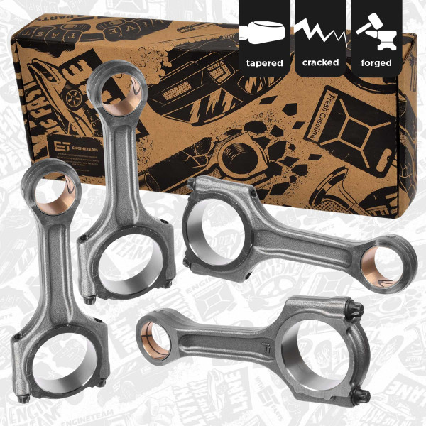 OM0054VR1, Veivstang-sett, Ojnice motoru 2,0 EcoBlue, ET ENGINETEAM, Ford Galaxy S-MAX Transit Focus BJFA BLHA 2,0 EcoBlue 2016+, GK2Q6205BA, RFGK206205BA