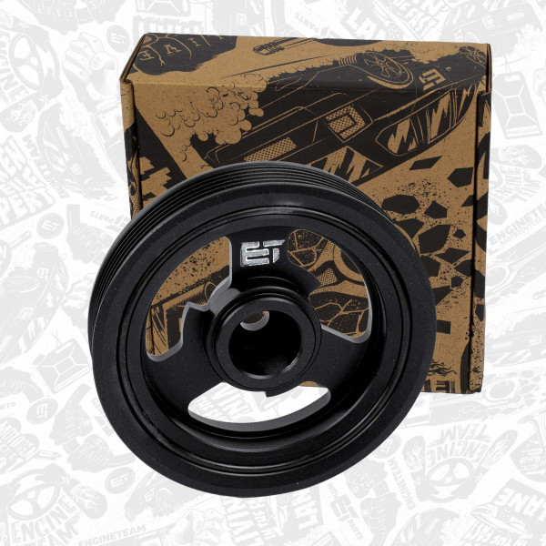 PC0001, Remskive, veivaksel, řemenice klik.hřídele 1,6i, ET ENGINETEAM, Mini Cooper/One 1,6i W10 B16 A 2001-2007, 11237829906
