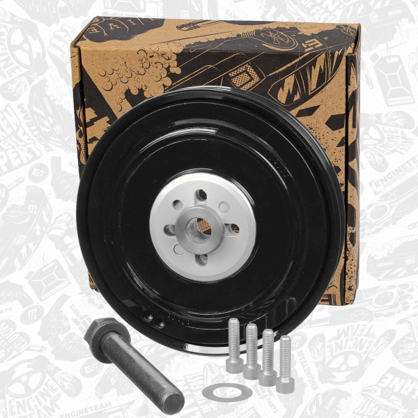 PC0014, Remskive, veivaksel, řemenice klik.hřídele 2,5TDi, ET ENGINETEAM, VW Audi Volvo 2,5TDI 1990+, 074105251AC, 074105251N, 074105251S, 074105251T, 074105251R, 26834