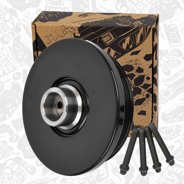 PC0022, Remskive, veivaksel, řemenice klik.hřídele 530d, ET ENGINETEAM, BMW 5 Gran Turismo BMW 5 Touring BMW 7 BMW X5 BMW X6 N57 D30 A 2010+ , 11237800026, 7800026