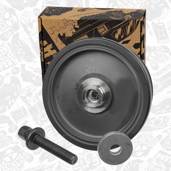 PC0024, Remskive, veivaksel, řemenice klik.hřídele 320, ET ENGINETEAM, BMW 1 BMW 3 BMW 5 E46 E60 E81 E87 E90 M47N 320D 520D 2001+, 11237787304, 11237790921, 11237793882, 11237801977, 11237805696, 7787304, 7790921, 7793882, 7801977, 7805696