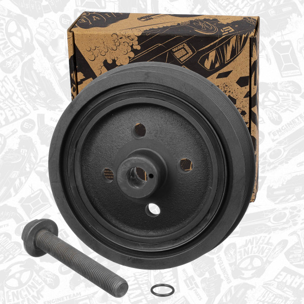 PC0025, Remskive, veivaksel, řemenice klik.hřídele 1,8 TDDI, ET ENGINETEAM, Ford Focus C-MAX Tourneo Connect Transit Connect C9DA F9DA  1,8 TDCI 2000+, 1339469, 1198049, 1100051, 1079188, XS4Q6B319FD, XS4Q6B319FC