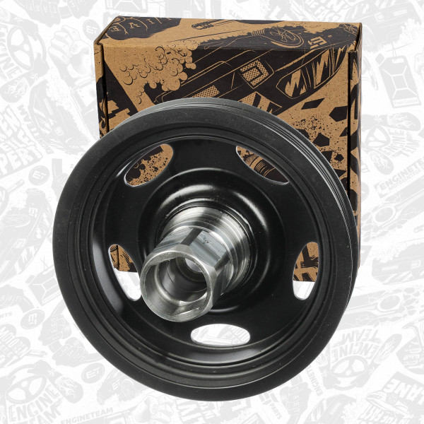 PC0026, Remskive, veivaksel, řemenice klik.hřídele 1,2/1,4, ET ENGINETEAM, Opel Chevrolet Aveo Cruze Orlando Zafira Meriva Corsa Astra Agila A 14 XEL 1,2/1,4 2000+, 0615026, 55571402, 0614362, 55574771, 0614181, 090529559, 614181, 614362, 615026, 90529559