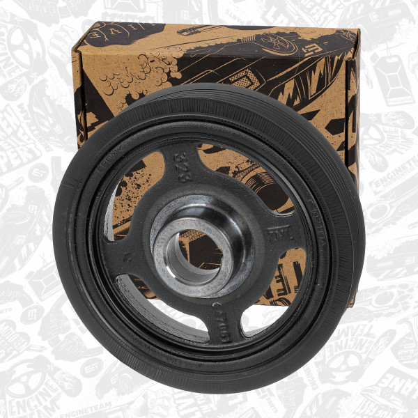 PC0031, Remskive, veivaksel, řemenice klik.hřídele 1,2 Tce, ET ENGINETEAM, Renault Dacia Nissan Mercedes-benz Captur Scénic Megane Kangoo Clio Captur Lodgy Duster Dokker Qashqai Juke Citan H5F 402 1,2 Tce 2012+, 1230300Q2C, 123033448R, A2000300003