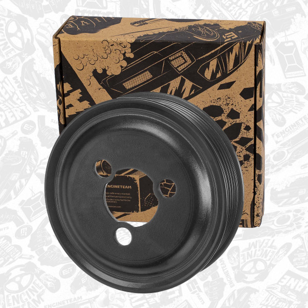 PC0032, Reimskive, vannpumpe, řemenice 1,2 TSI, ET ENGINETEAM, Audi Skoda VW Seat A1 A3 Ibiza Toleto Leon Altea XL Roomster Rapid Fabia Octavia YETI Golf Beetle Touran Caddy Polo 1,2 TSI CBZA 2010+, 03F121031A