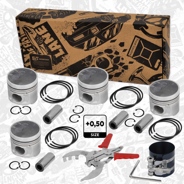 Plungersett - PM010150VR2 ET ENGINETEAM