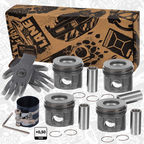 Plungersett - PM013950VR1 ET ENGINETEAM - 40830620