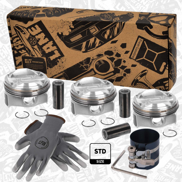 Plungersett - PM014400VR1 ET ENGINETEAM - 1610815680