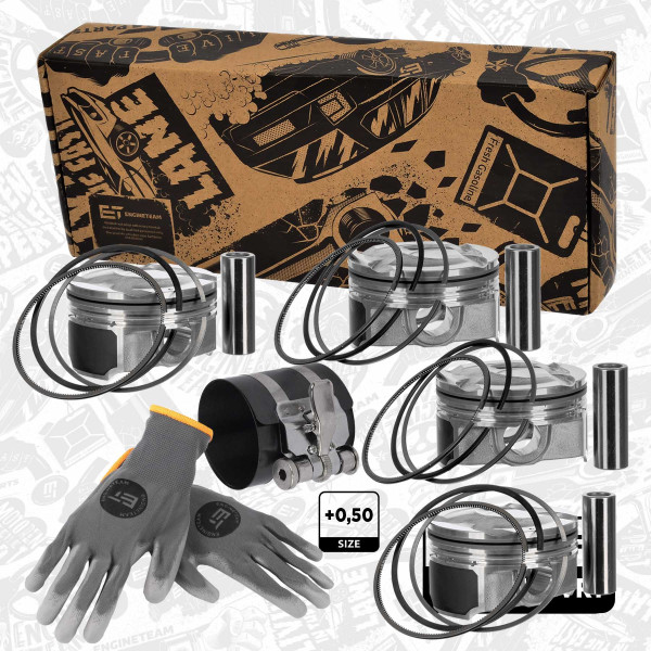 Plungersett - PM015750VR1 ET ENGINETEAM