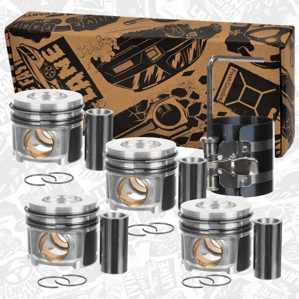 Plungersett - PM016600VR1 ET ENGINETEAM - 11258571012, 8571012