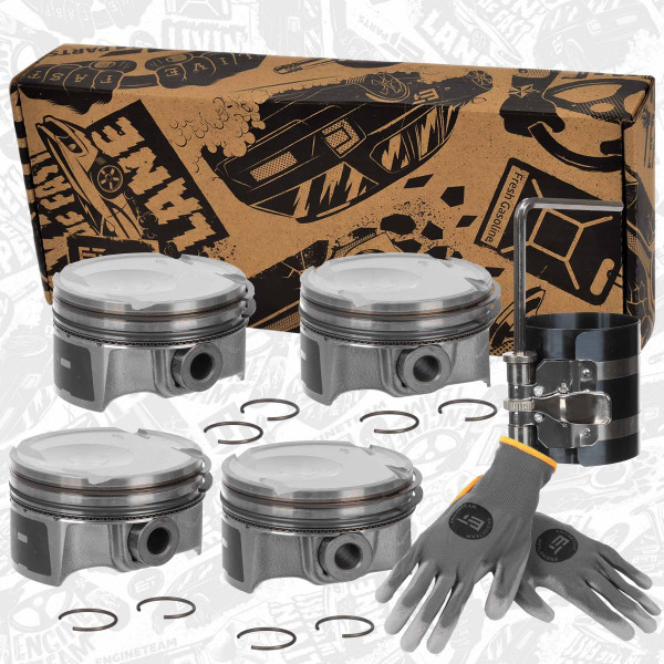 Plungersett - PM017200VR1 ET ENGINETEAM - 230412BCB0