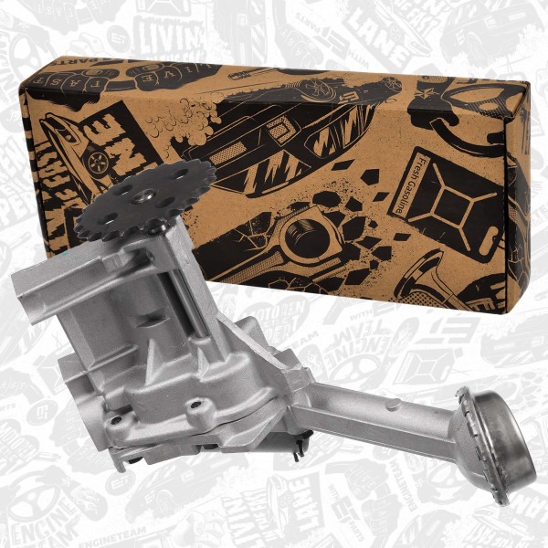 PU0027, Oljepumpe, Pumpa olej.1,6i 16V, ET ENGINETEAM, Dacia Nissan Renault 1,5/1,6dCi K4J/K4M/K9K 1998+, 8200227686, 8200101970, 50005849, 7.06595.01.0