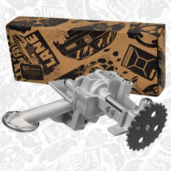 PU0035, Oljepumpe, Pumpa olej.2,0i, ET ENGINETEAM, Renault Clio/Laguna/Megane 1,9/2,0D/i/dCi F3R/F4R/F8Q/F9Q 1994+, 7701669290, 7701693577, 8200194608, 8200222704, 8200279948, 7700600252, 8200590864, 8200741631, 8200783524, 145210, 50005858, 7.07919.00.0