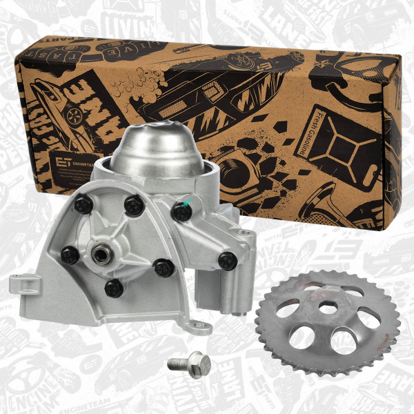 PU0074VR1, Oljepumpe, Pumpa olej.1,2i 6/vč.kolo 36 zubů, ET ENGINETEAM, Seat Skoda VW Cordoba Ibiza Toledo Fabia Rapid Roomster Fox Polo AZQ BME CGPA 1,2 2001+, 03D115105D, 03D115105E, 03D115105F, 03D115105G, 03C109571K