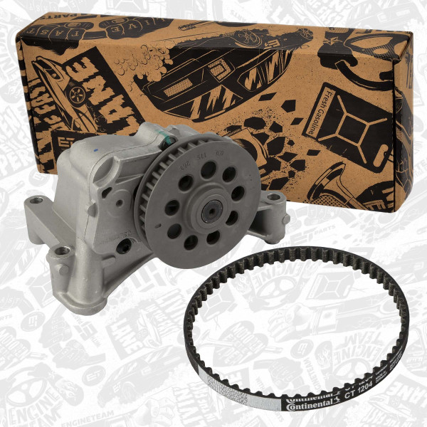PU0103VR1, Oljepumpesett, Pumpa olej.1,6/2,0TDI /vč. řemen, ET ENGINETEAM, Skoda Superb Yeti, VW Caddy Transporter 1,6 2,0TDI CFCA CFJA 2011+, 03L115105B, 03L115264A