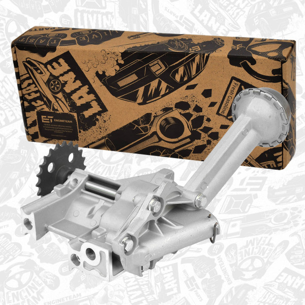 PU0112, Oljepumpe, Pumpa olej.1,5dCi, ET ENGINETEAM, Dacia Renault Lodgy Duster Grand Scenic Kangoo Megane K9K 656 K9K766 1,5 dCi 2008+, 8200600532, 8200591475, 8200312696, 8200307174, 150109834R, 150108334R, 150102231R