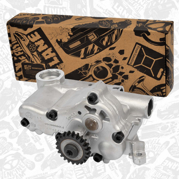 PU0114, Oljepumpe, Pumpa olej.1,8TSI, ET ENGINETEAM, Audi Seat Skoda VW A3 TT Altea XL Octavia Passat 1,8 TSI 2,0 TSI BYT CAWA 2004+, 06J115105AB, 06J115105AC, 06J115105T, 7.07919.05.0