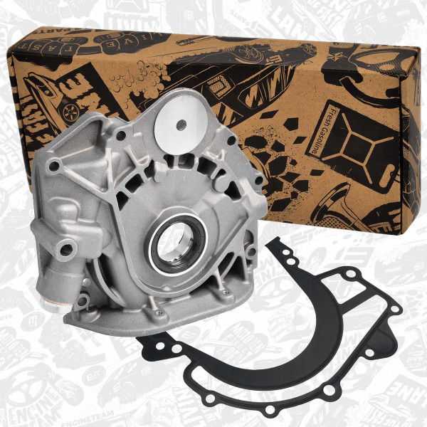 PU0117VR1, Oljepumpe, Pumpa olej.2,5TDi/Vč. Těsnění, ET ENGINETEAM, Audi VW A6 avant A6 Transporter IV Crafter 2,5 Tdi 2,4 D AEL ACU 2000+, 074115105D, 074115105B, 074115105A, 074115189B, 36342